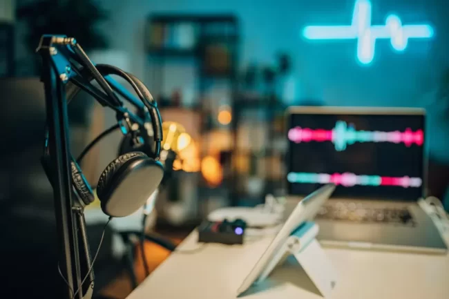 Translate podcast